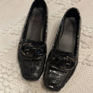 Stuart Weitzman Alligator Loafers 5.5